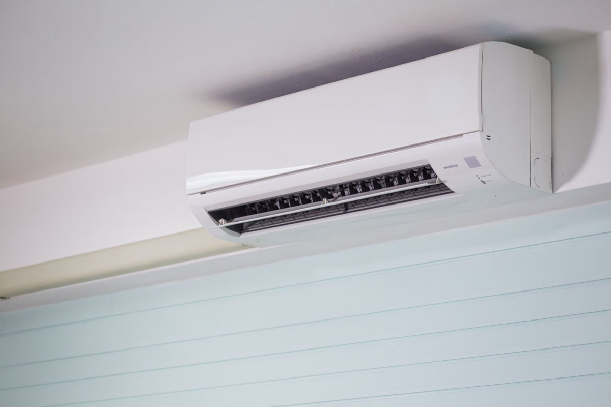 Best quick connect mini split 2026: white wall-mounted inverter indoor unit of the kind Zone Air, MRCOOL DIY, Pioneer, and Cooper & Hunter systems use