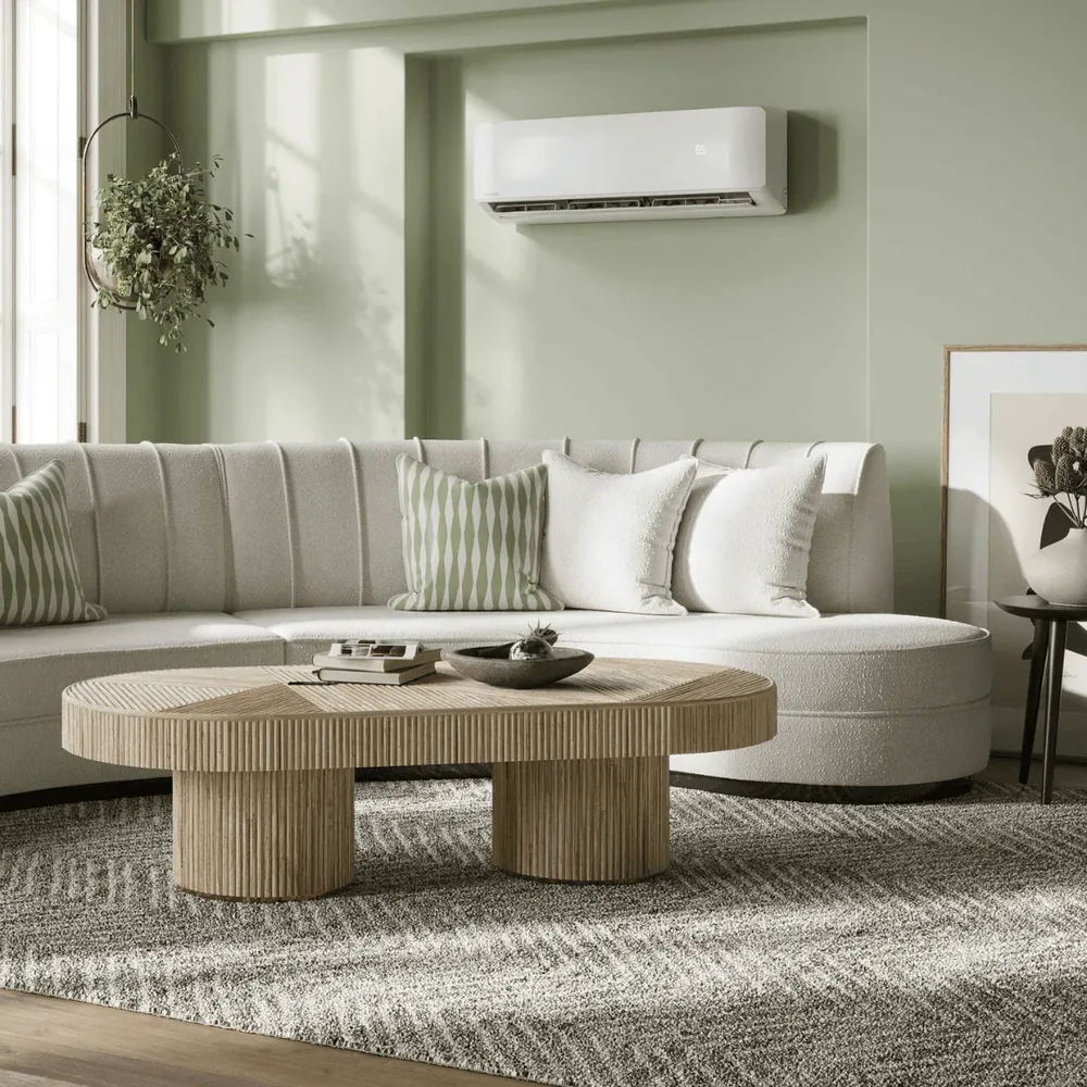 Mini split brands to avoid — ductless mini split air handler mounted in a room
